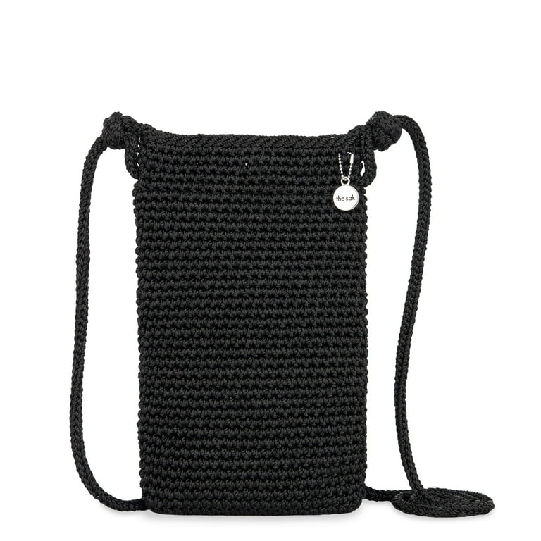 The Sak Josie Mini Crossbody Hand crochet Recycled Polypropylene Yarn