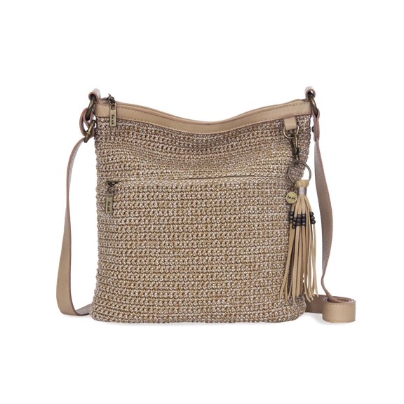 The Sak Lucia Crochet Crossbody, Hand-crochet, Recycled Polypropylene Yarn