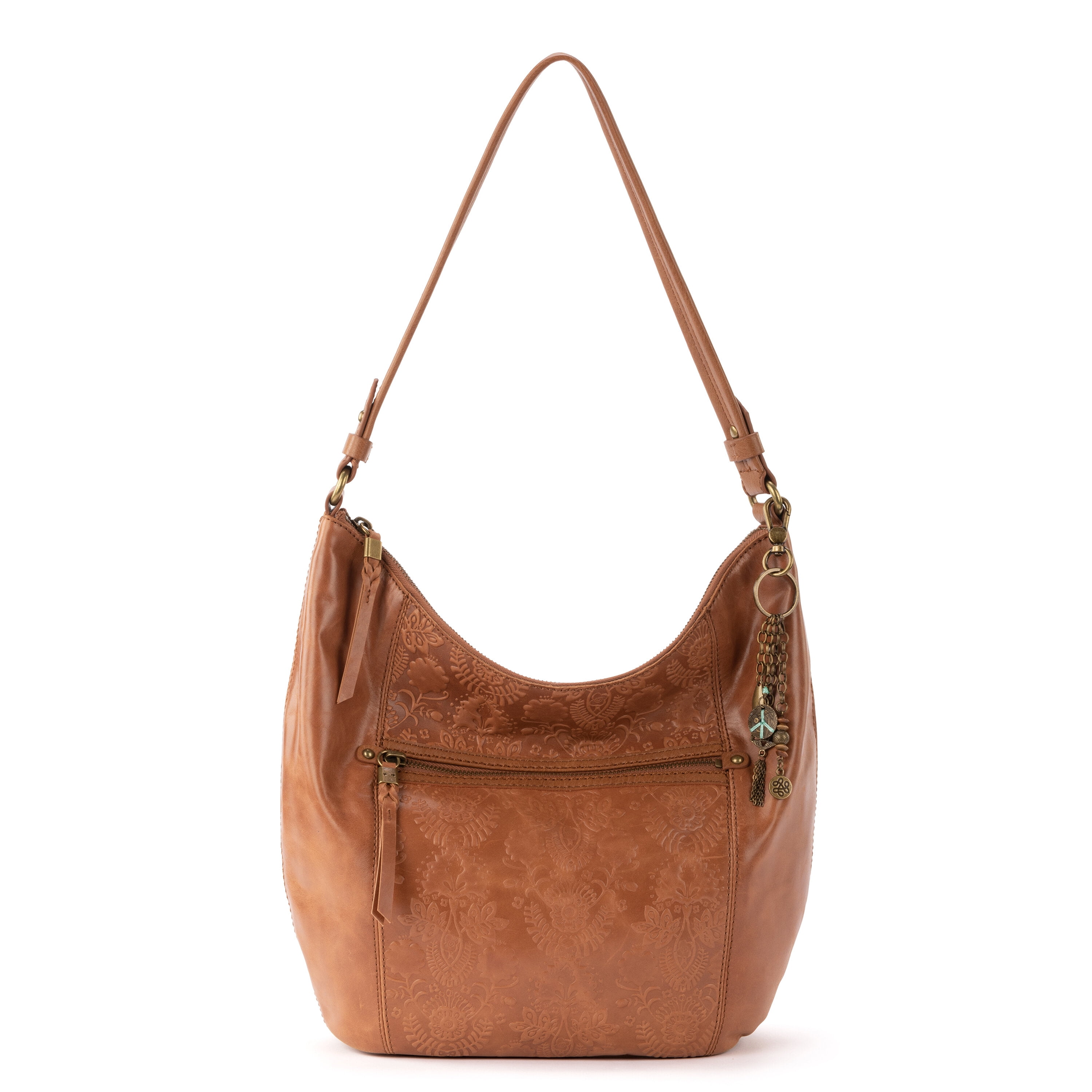 The Sak Lucia Leather Crossbody Handbag - QVC.com