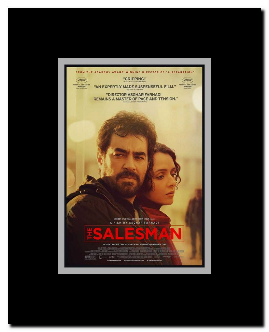 The Salesman Framed Movie Poster