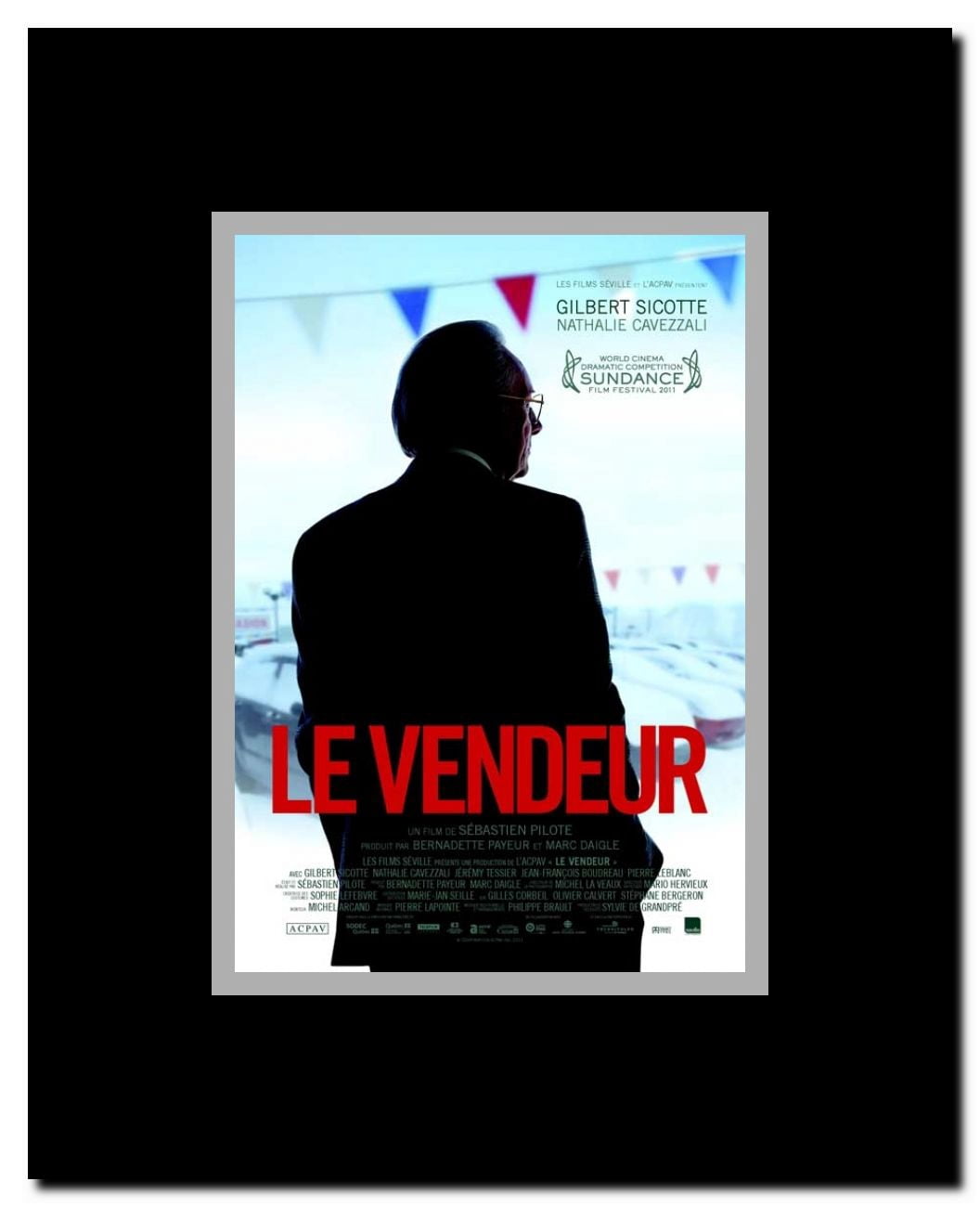 The Salesman Framed Movie Poster