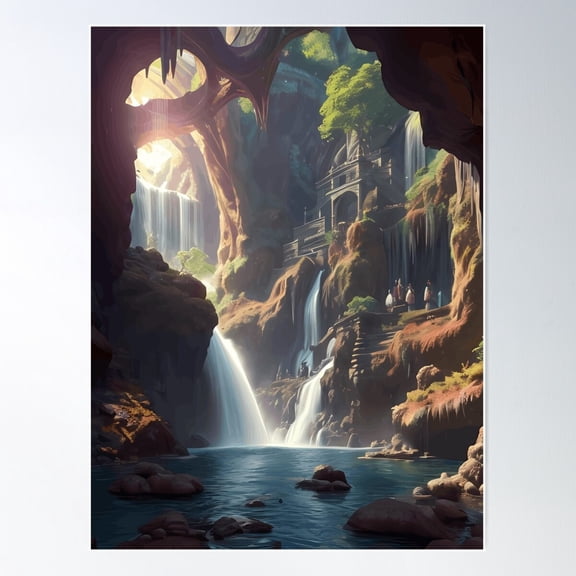 The Salmon Oracles Classroom Poster Wall Art, Modern Wall Decor For Living Room Bedroom, 8x12 UNFRAMED