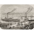 thumbnail image 1 of The San Francisco Docks In The 1860s After An Engraving By Chassevent-Bacques. by Ken Welsh / Design Pics, 1 of 1