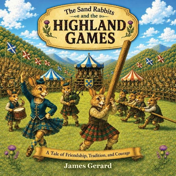 The Sand Rabbits and the Highland Games: A Tale of Friendship, Tradition, and Courage, (Paperback)