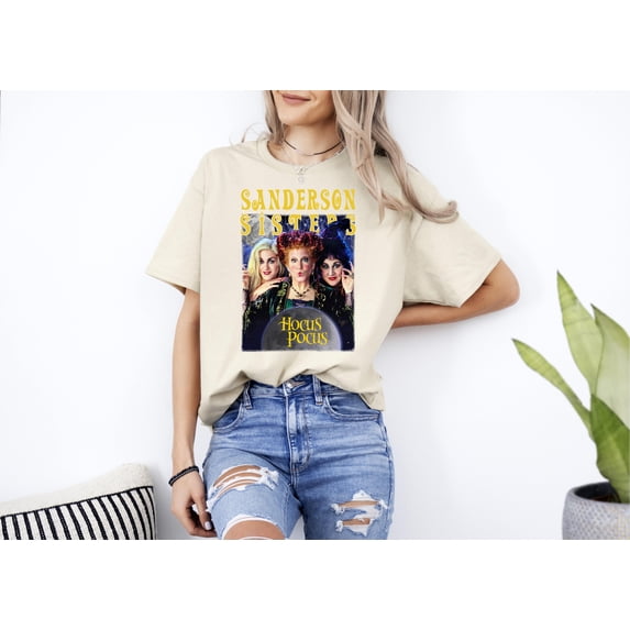 The Sanderson Sisters Retro Shirt Hocus Pocus tshirt Horor Winifred Sanderson Sarah Sanderson Mary Sanderson T-shirt Up To 4XL