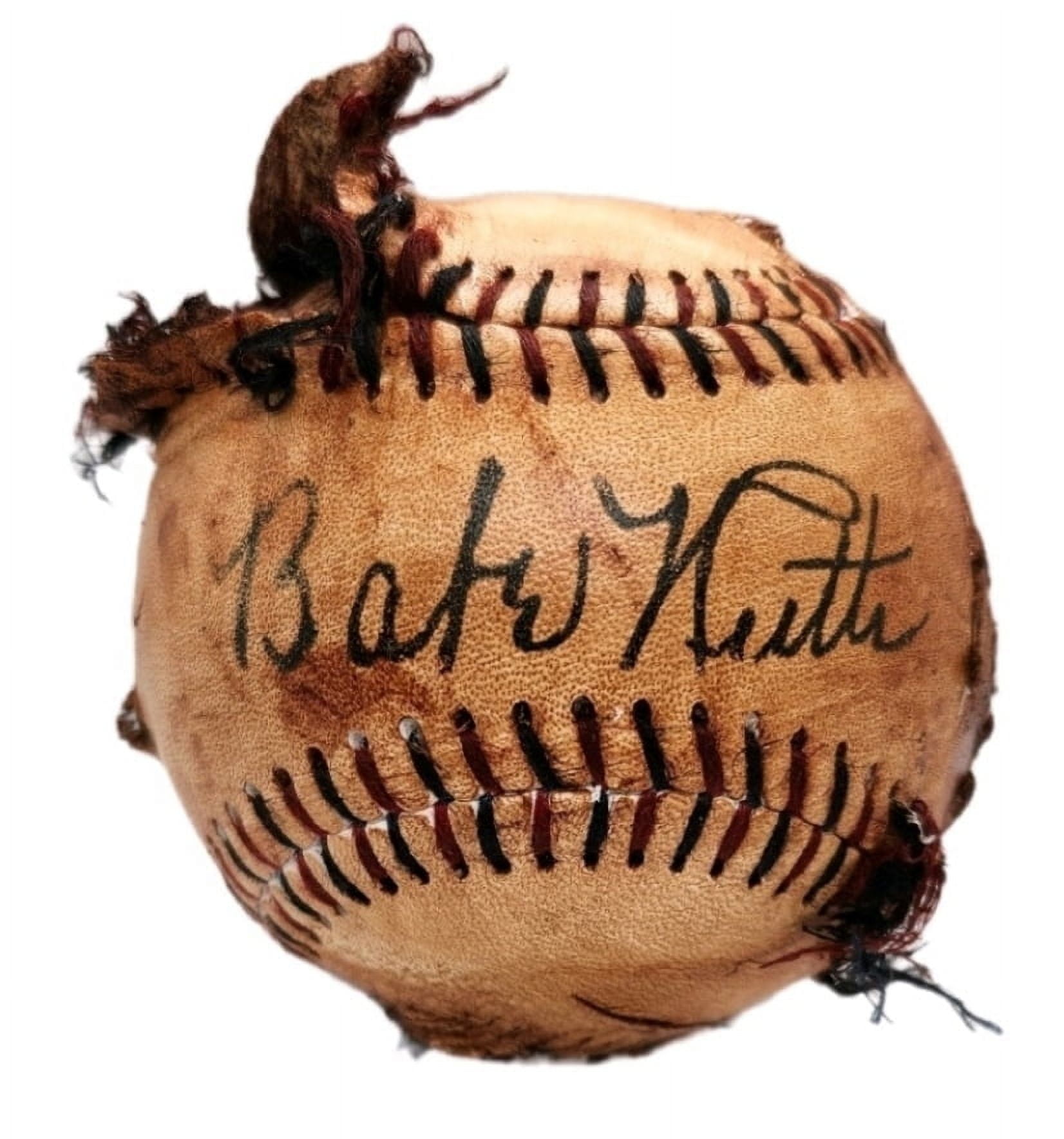 The Sandlot Babe Ruth Autographed 1930 Style Baseball Replica - Walmart.com
