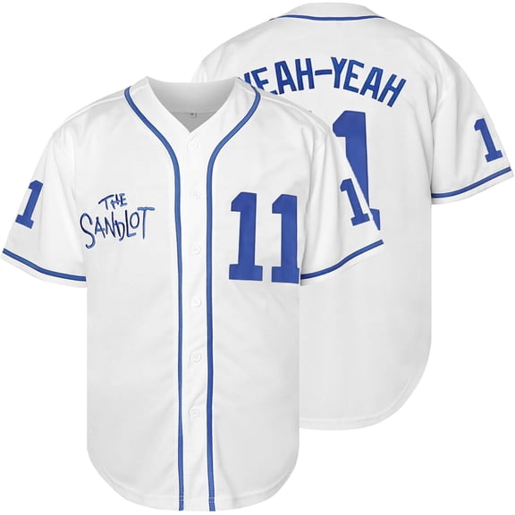 The Sandlot Benny The Jet Rodriguez Michael Squints Palledorous Alan Yeah-Yeah McClennan Bel Air 3D Print Baseball Jersey