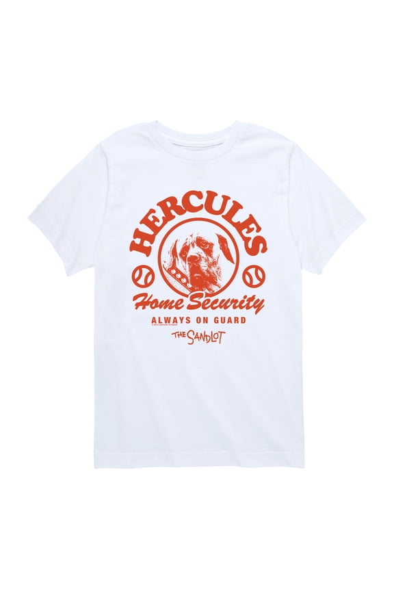 - Hercules Home Security - Youth Boys Short Sleeve Graphic T-Shirt