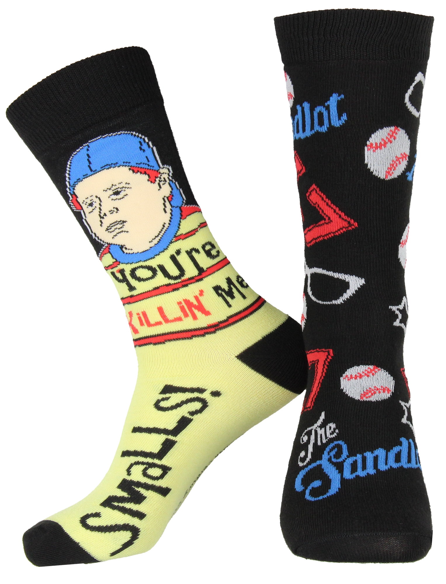 The Sandlot Movie You're Killing Me s Ham Adult Crew Socks 2 Pair