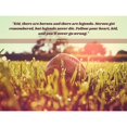 thumbnail image 1 of The Sandlot Quote: Heroes and Legends by ArtsyQuotes, 1 of 1