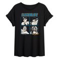 thumbnail image 1 of The Sandlot - Sandlot Grid - Women's Oversized Graphic T-Shirt, 1 of 4