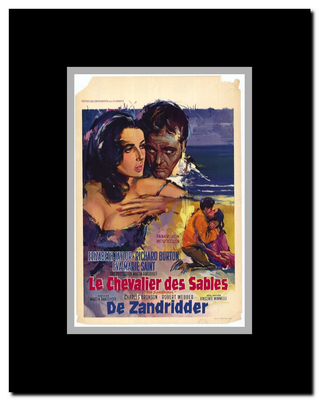 The Sandpiper Framed Movie Poster