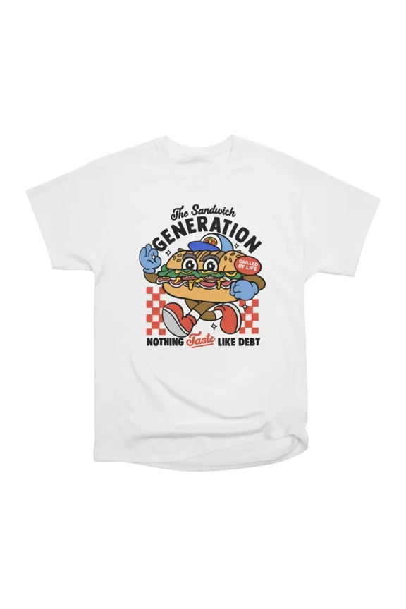 The Sandwich Generation T-Shirt Tee Gift For Him Merch For Her Apparel For Friend