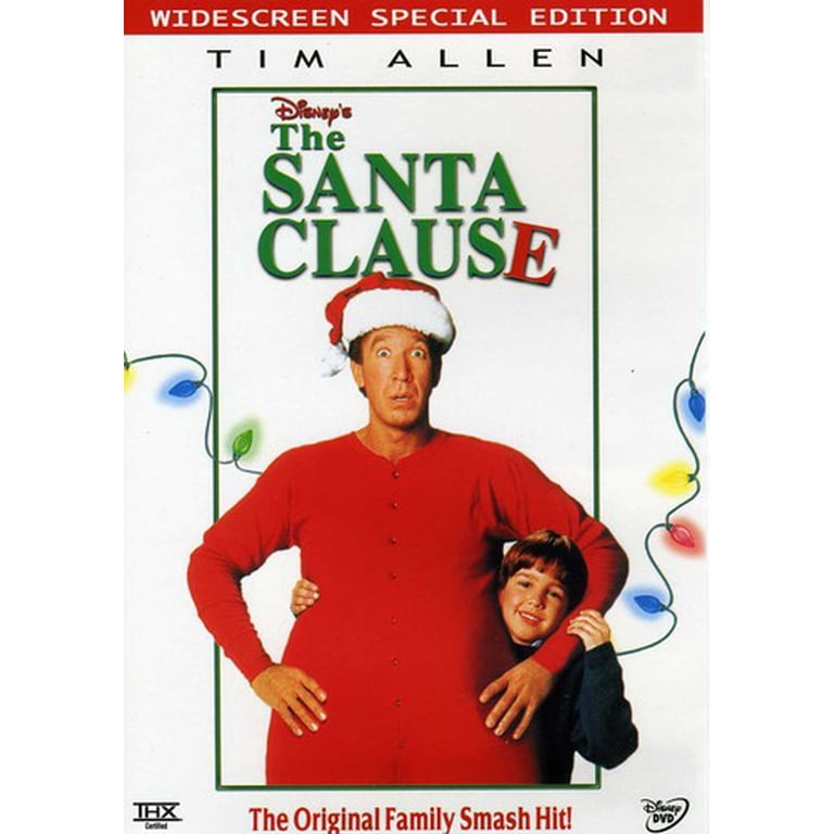 Disney, The Santa Clause DVD, 97 min, PG Comedy, Color - Walmart.com