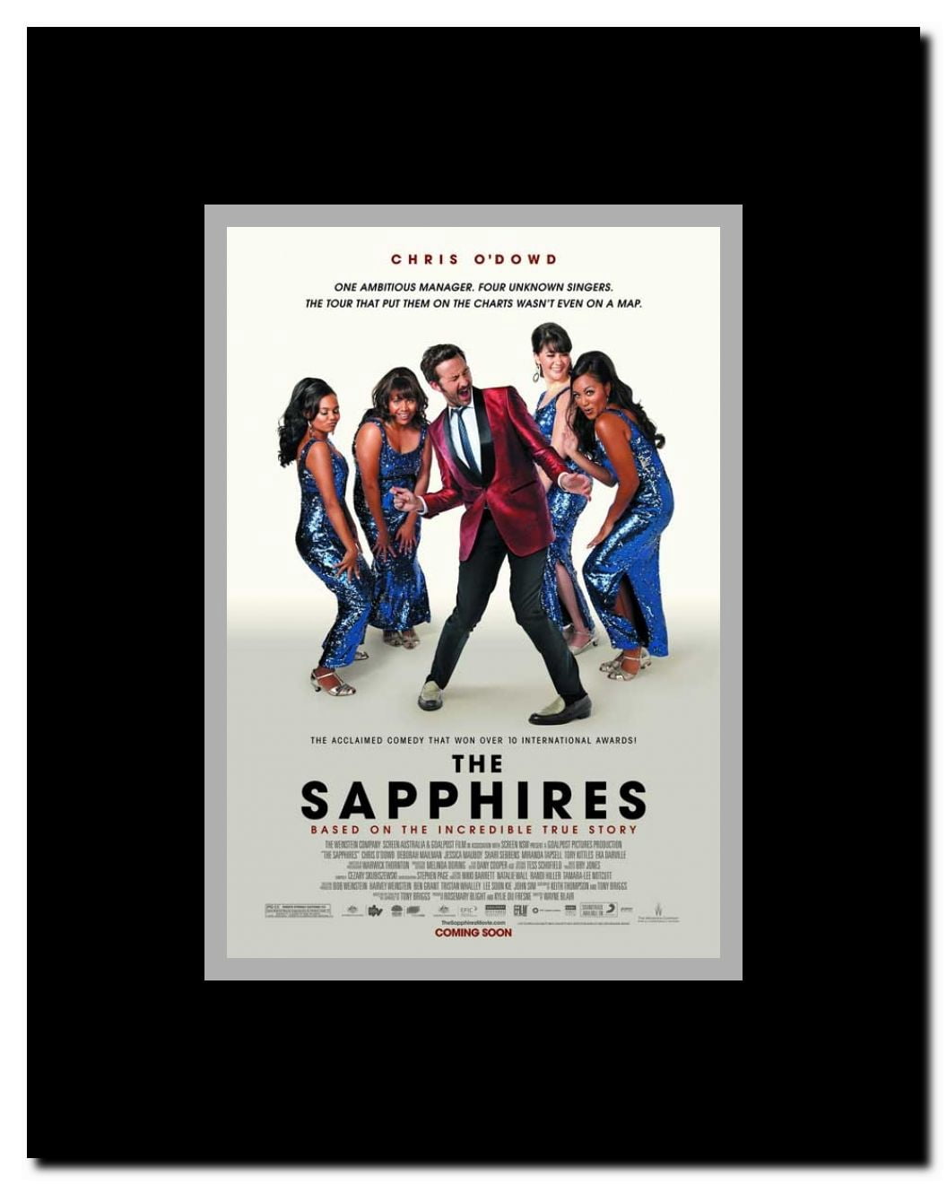 The Sapphires Framed Movie Poster