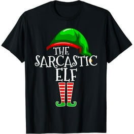 Funny Gift Family Matching Christmas Holiday Group Elf Squad T-Shirt