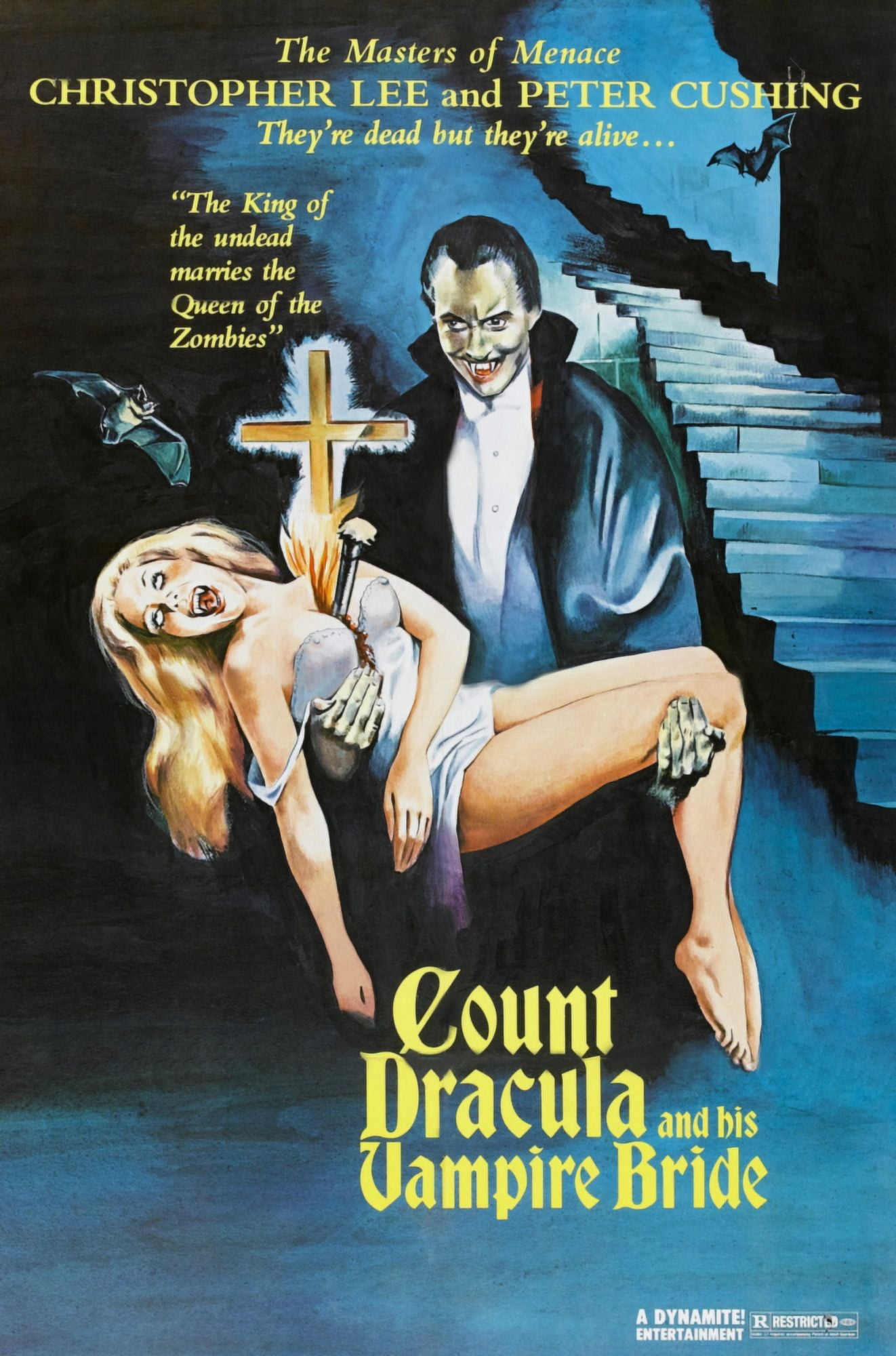 The Satanic Rites Of Dracula Canvas Art - (11 x 17)