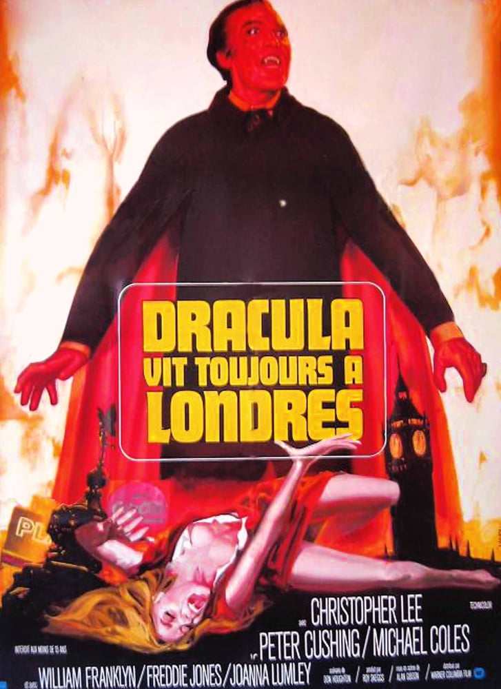 The Satanic Rites Of Dracula Canvas Art - (24 x 36)