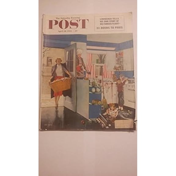 Pre-Owned The Saturday Evening Post - April 18, 1953 [Unknown Binding] Various