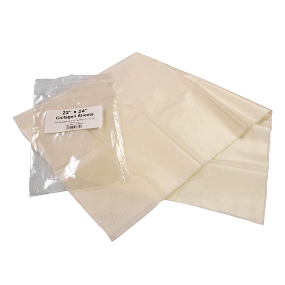 The Sausage Maker Collagen Sheets, 22" x 24" 5 PCS