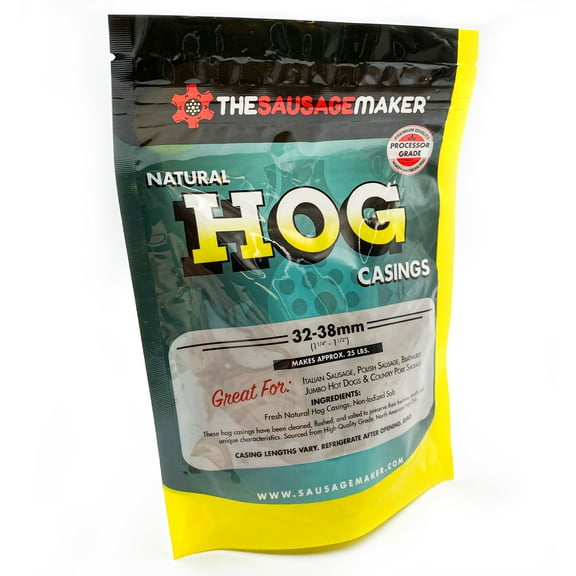 The Sausage Maker - Home Pack Natural Hog Sausage Casings, 1 Pack