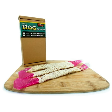 The Sausage Maker - Pre Tubed Natural Hog Sausage Casings 35-38mm (1 3/8" - 1 1/2")