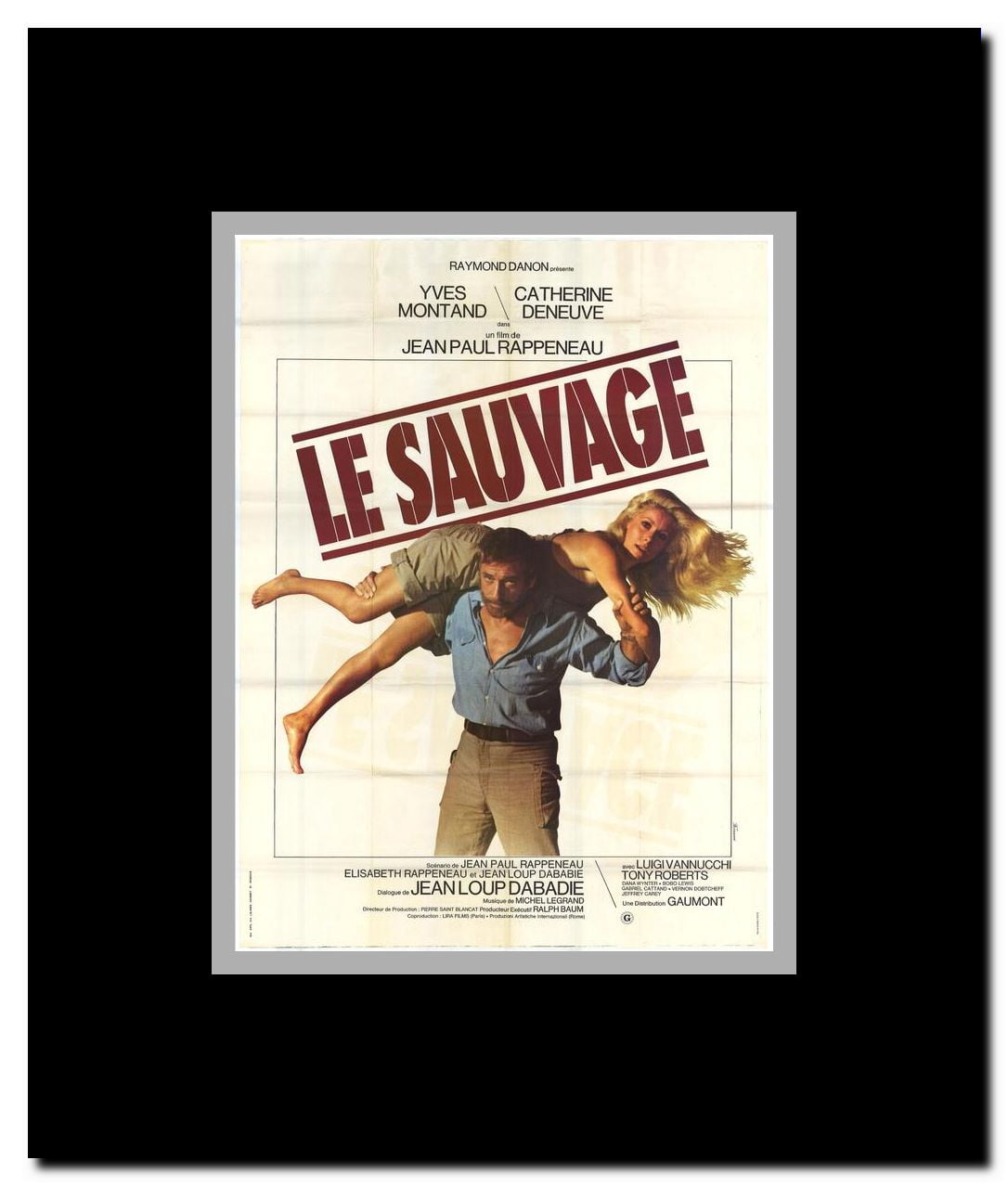 The Savage Framed Movie Poster