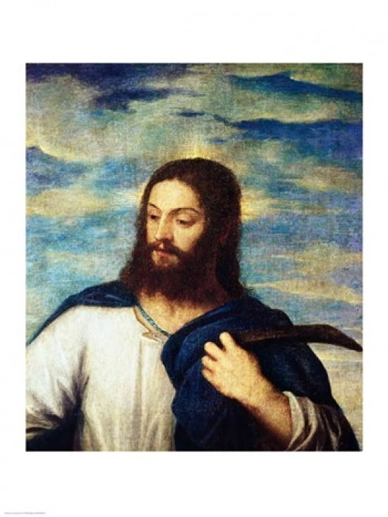 The Saviour Canvas Art - Titian (24 x 36)