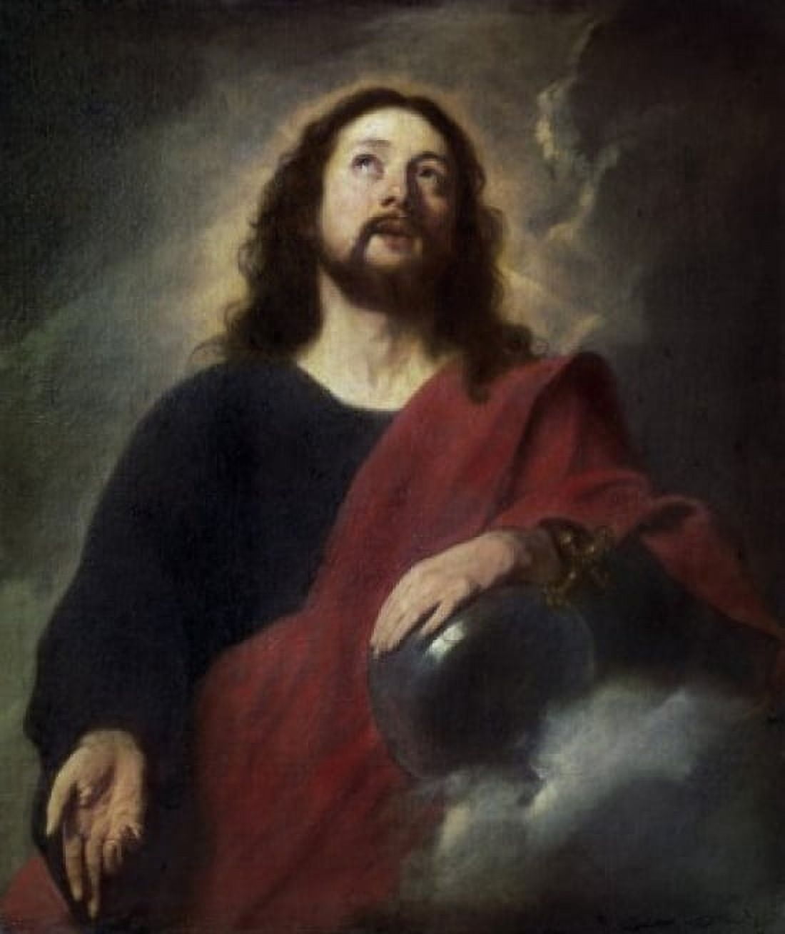 The Saviour of the World Gaspar de Crayer (1582-1669 Flemish) Musee Des Beaux-Arts Lille France Canvas Art - Gaspar de Crayer (24 x 36)
