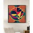thumbnail image 1 of The Sazaido Hall of the Five Hundred Arhats - Japanese Art Deco Style Canvas Wall Art, 1 of 2