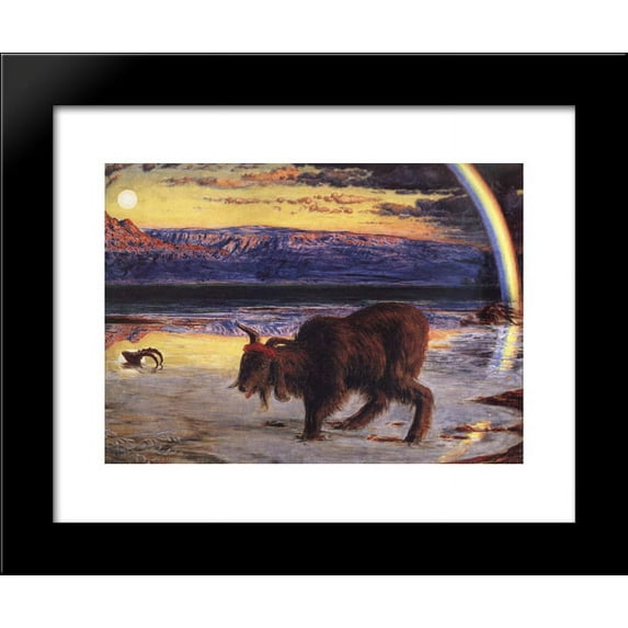 The Scapegoat 20x24 Framed Art Print by William Holman Hunt