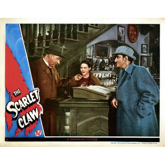 The Scarlet Claw Movie Poster Masterprint