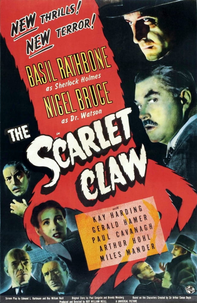 The Scarlet Claw Canvas Art - (24 x 36)