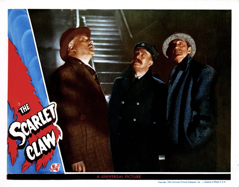 The Scarlet Claw Canvas Art - (28 x 22)