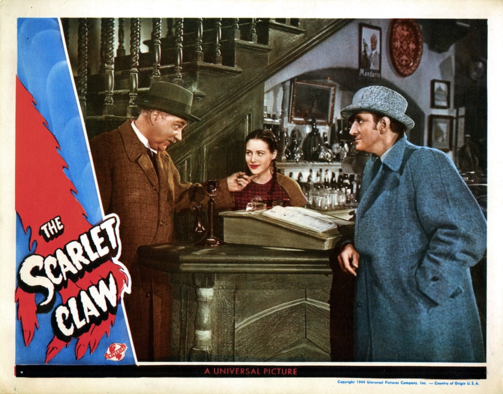 The Scarlet Claw Canvas Art - (28 x 22)