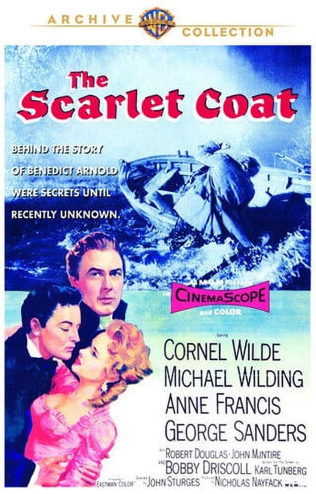 The Scarlet Coat (DVD), Warner Archives, Drama - Walmart.com
