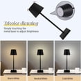 thumbnail image 1 of Pre-Owned ZNGPNG Elegant portable and versatile Poldina Touch Switch Lamp with adjustable brightness - waterproof and perfect for bedroom living room or restaurant use. Practical and rechargeab, 1 of 7