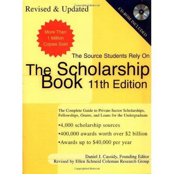 Pre-Owned The Scholarship Book: The Complete Guide to Private-Sector Scholarships, Fellowships, Grants, and Loans for the Undergraduate (Scholarship Books (Paperback)) Paperback