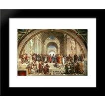 The School of Athens 20x24 Framed Art Print by Raphael