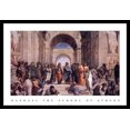 thumbnail image 1 of The School of Athens, c.1511 Laminated & Framed Poster by Raphael (36 x 24), 1 of 1