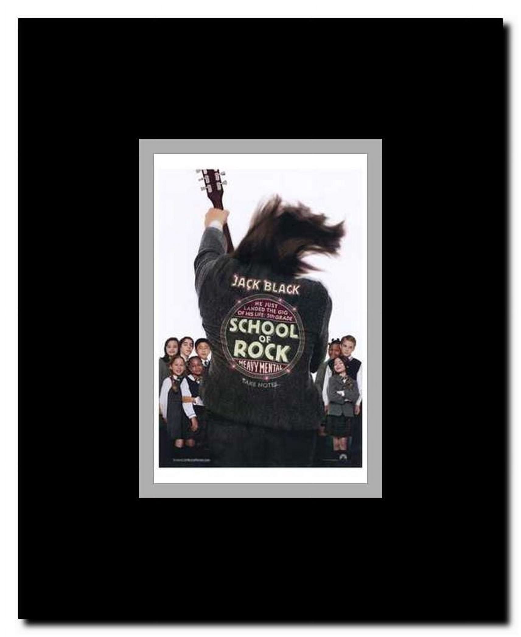 The School of Rock Framed Movie Poster