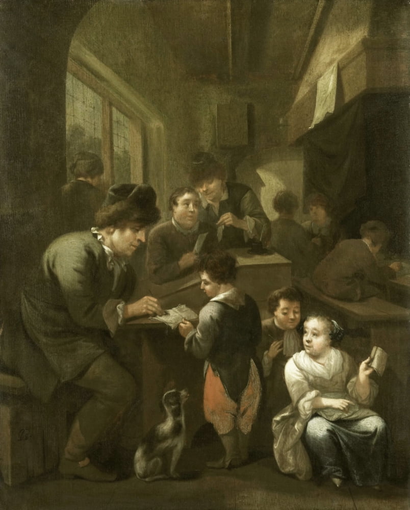 The Schoolmaster Canvas Art - (18 x 24)