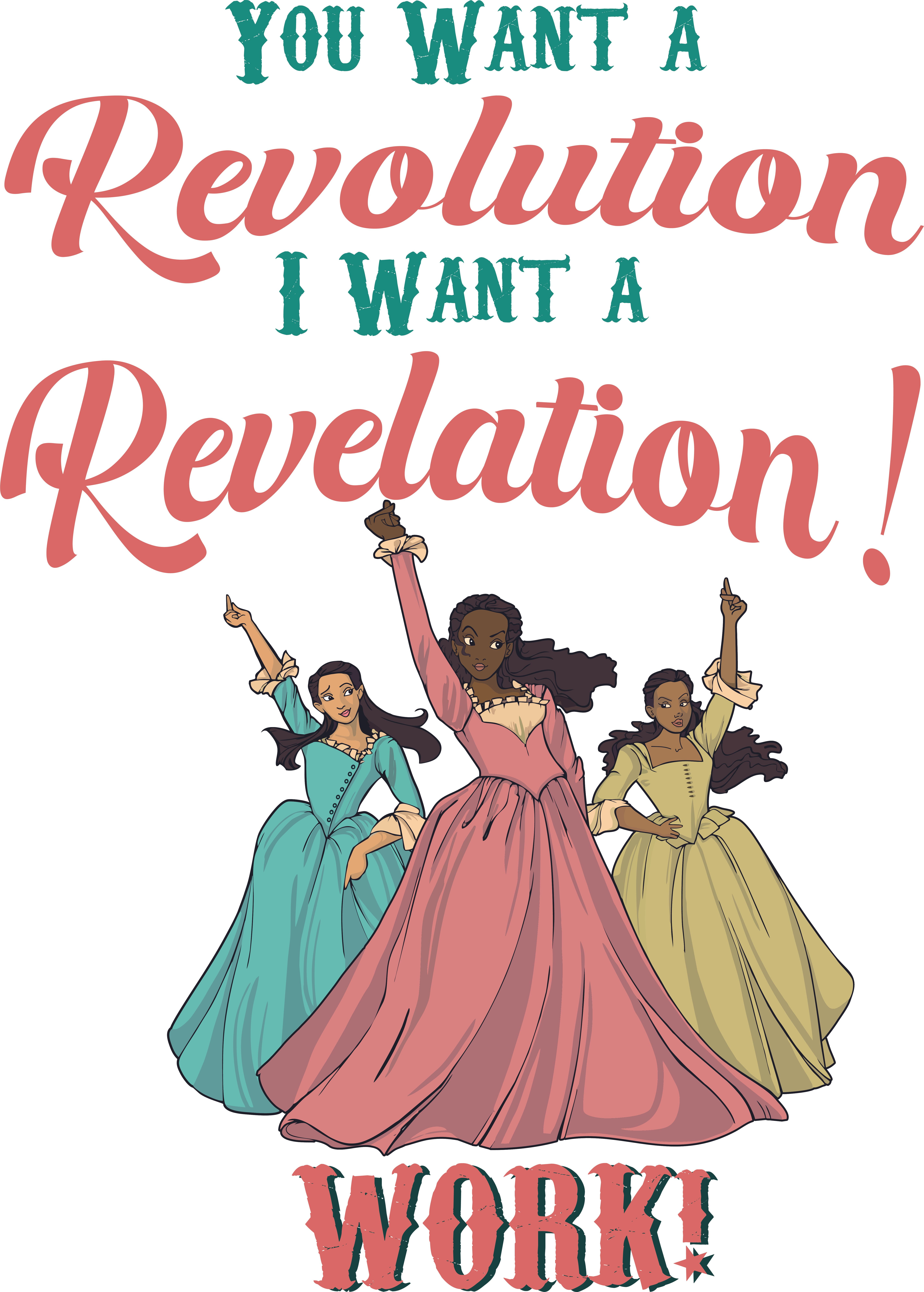 The Schuyler Sisters Theatre Song Lyrics Living Room Wall Decal