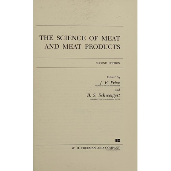 Pre-Owned The Science of Meat and Meat Products (Hardcover) 9780716708209