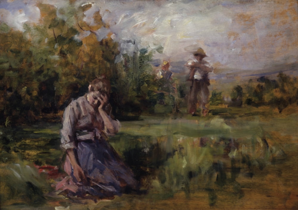 The Scolding (La Sgridata) Canvas Art - (24 x 18)