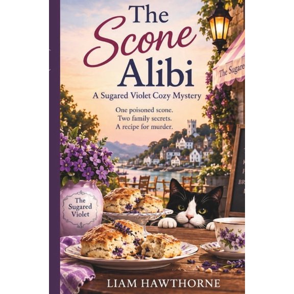 Sugared Violet Cozy Mystery The Scone Alibi: A Sugared Violet Cozy Mystery (Book 2), Book 2, (Paperback)