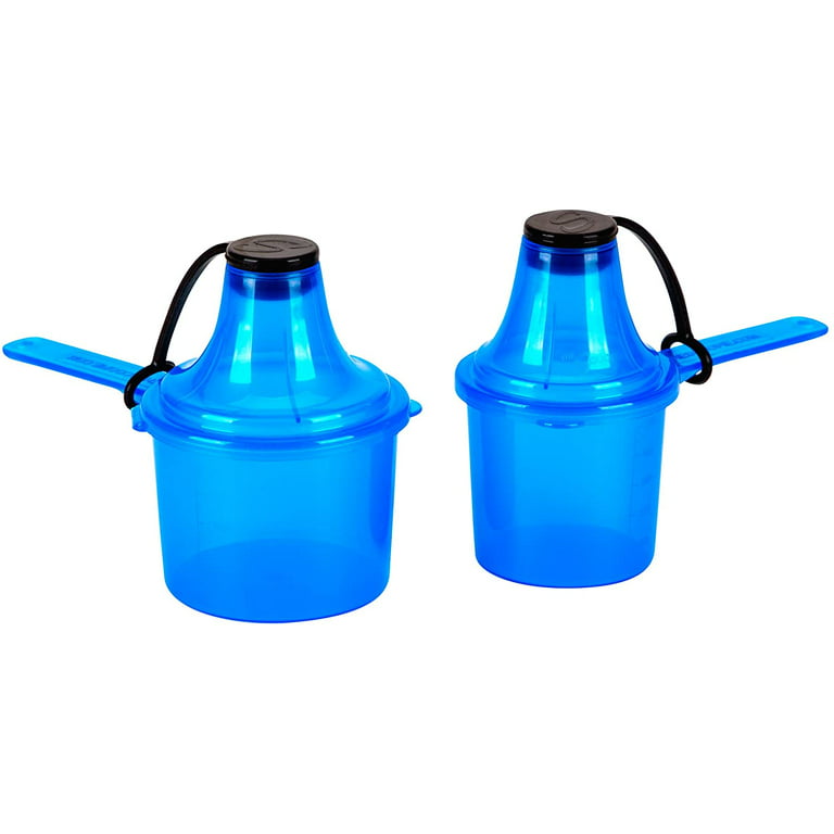 The Scoopie Portable Scoop and Funnel 2 Pack (Blue)