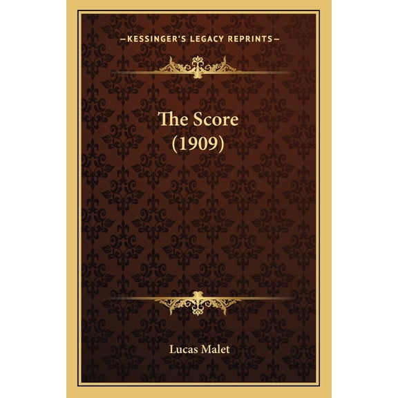 The Score (1909) (Paperback)