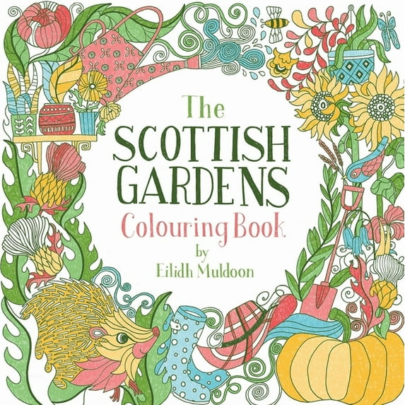 Birlinn Colouring Books The Scottish Gardens Colouring Book, (Paperback)