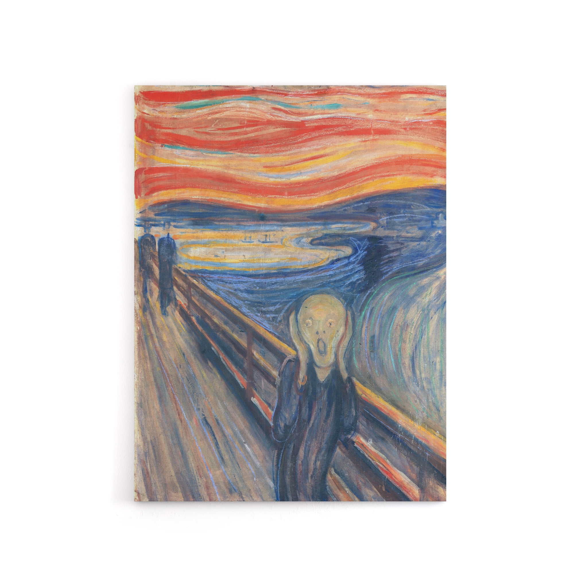 The Scream Iconic Painting Munch Vintage Canvas Wall Art 18X24 ...